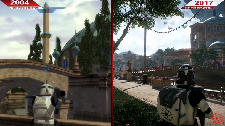 Porovnanie Battlefront 2004 vs Battlefront II 2017